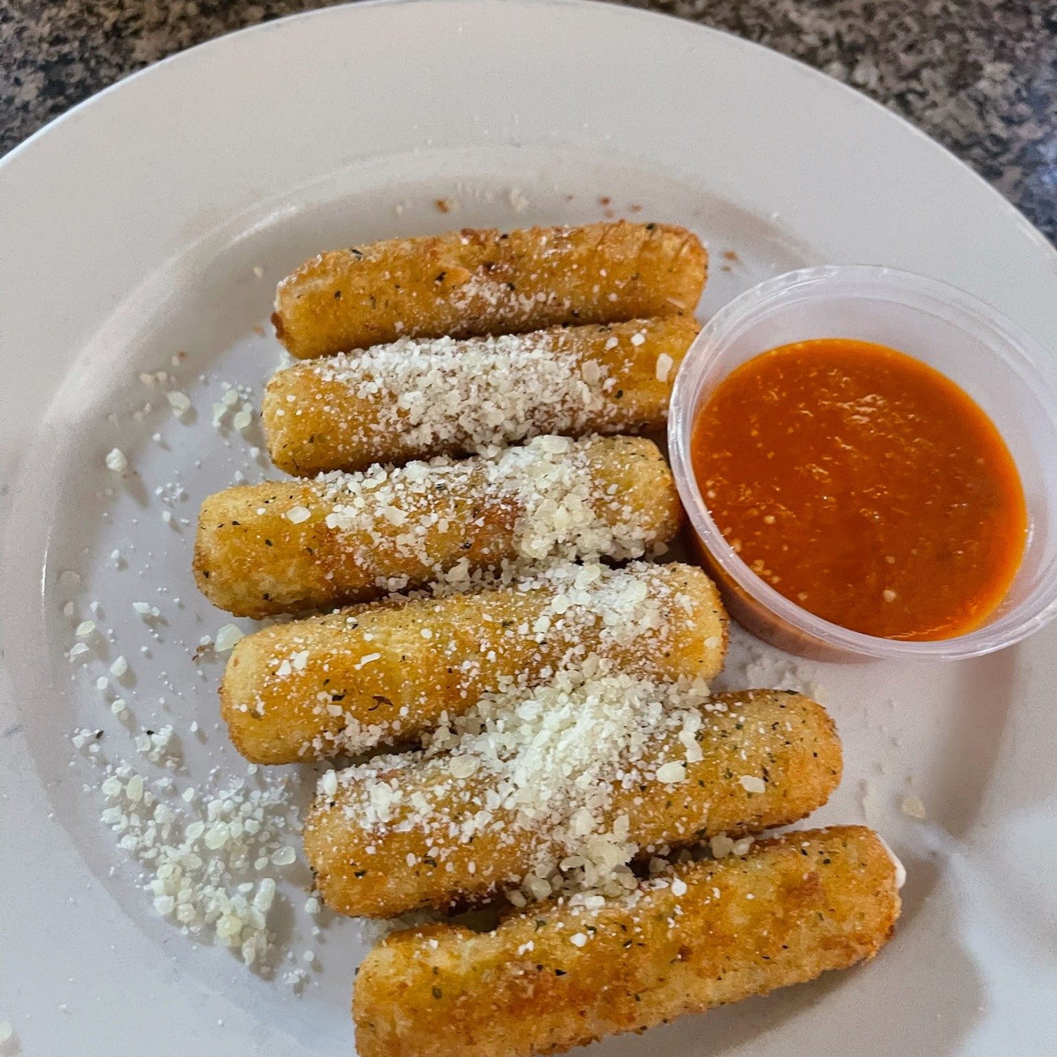 Mozzarella Sticks.