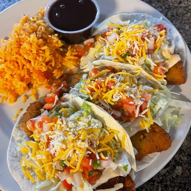 Fish Tacos.